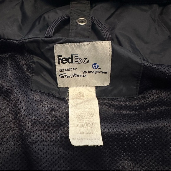 FedEx Delivery Driver Jacket with Reflective Stripe Men’s XXL - Picture 7 of 12